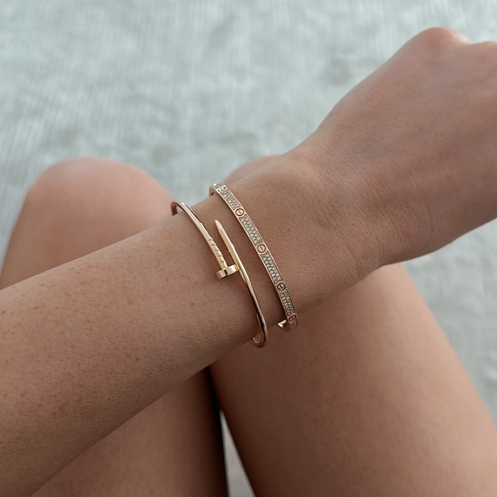 AUTHENTIC- JUSTE UN CLOU BRACELET, SMALL MODEL
Yellow gold - Picture 4 of 7